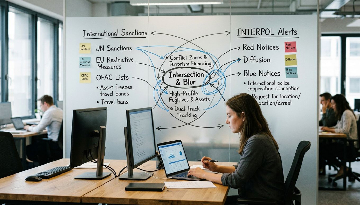 Sanction Lists Versus Interpol Alerts: Where The Lines Blur And Intersect